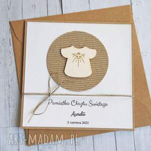 kartka, personalizacja chrzest święty, chrzciny