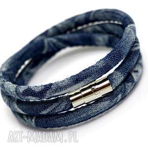 bransoletka denimo triple steel - BEEZOO biżuteria