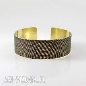 Płótno - mosiężna bransoletka (2205 11) outlet
