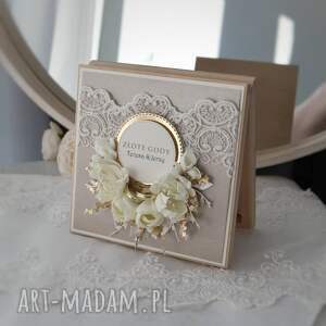 Prezent Kartka z okazji 50 rocznicy ślubu, złote gody