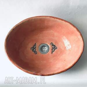 ręcznie zrobione ceramika ceramiczna umywalka