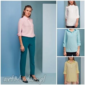 klasyczna koszula o swobodnym kroju damska, eleganckie, ubrania