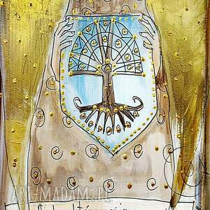 Prezent Deseczka - Osoby - dom, 4mara, anioł