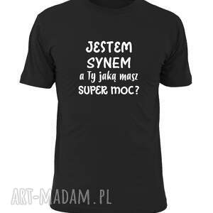 koszulka z nadrukiem dla syna, synów, najlepszy syn, prezent na urodziny