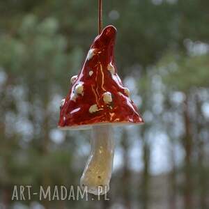 Muchomor. Ceramiczny dzwonek