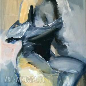 kobiecość - 70x45, kobieta plakat, obraz kobieta sypialni szkic kobiety