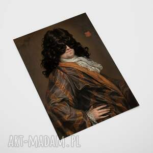 Plakat CURL v2 30x40 cm na prezent - Hogstudio