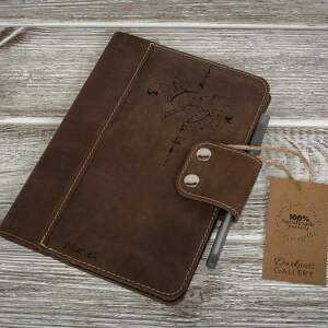 ręcznie robiony skórzany notes, okładka - Darkness Gallery notesy