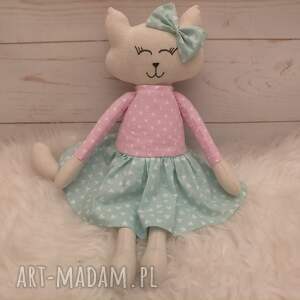 maskotki kociak tilda przytulanka, dziecko, prezent, antyalergiczne