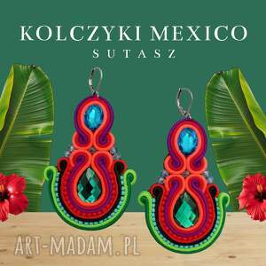 kolczyki sutasz mexico, unikalny