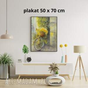Plakat na ścianę - autorska grafika do wnętrza