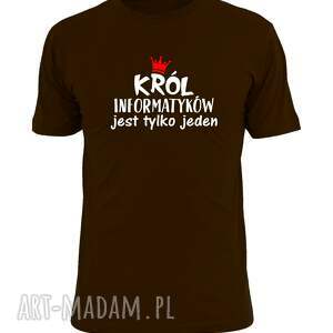 koszulka z nadrukiem dla informatyka, prezent najlepszy informatyk, programista