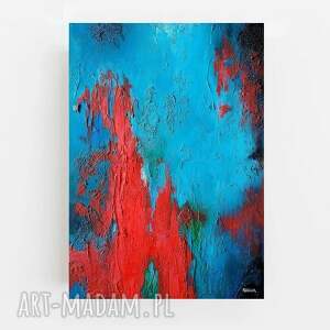 abstrakcja - obraz akrylowy formatu 50/70 cm