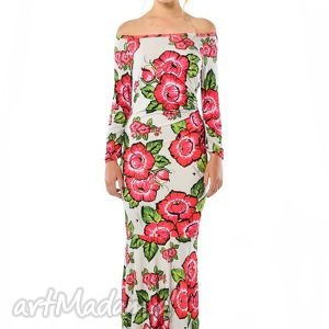 sukienki radochna maxi - suknia w kwiaty