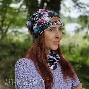 Prezent Czapka w konie bawełniana, bawełna