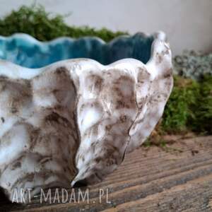 misa ceramiczna - muszla, pomysł na prezent, morska miska