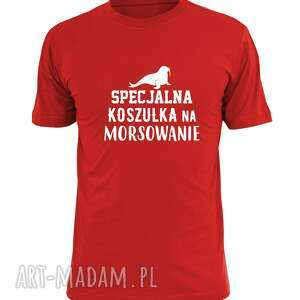 koszulka z nadrukiem dla morsa, prezent najlepszy mors, morsowanie, koszulki