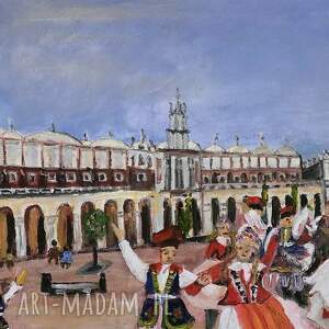 krakow, obraz krajobraz, malopolska obraz, pejzaż, miasto