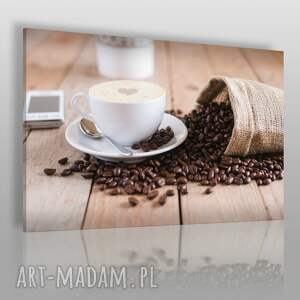 fotoobraz na płótnie - kawa filiżanka - VAKU DSGN obrazy
