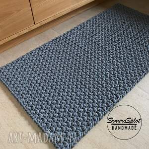 prostokątny dywan ze sznurka kuchni łazienki, styl skandynawski