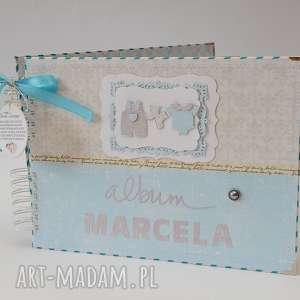 handmade scrapbooking albumy album na chrzest