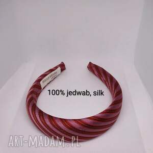 Prezent, jedwabna opaska puffy