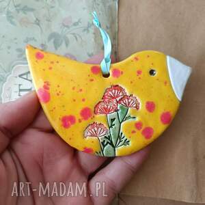 Wiosenny ceramika, ptaszek