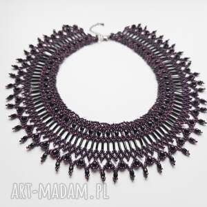 Biżuteryjny must have: Spektakularny choker z fasetowanych koralików