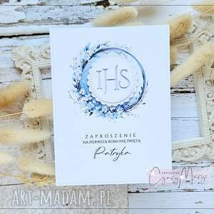 Zaproszenie na Komunię wzór 127