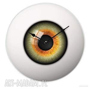 handmade pomysł na upominki na święta szklany zegar eye
