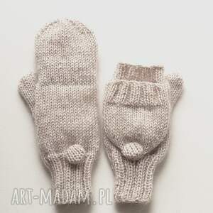 handmade rękawiczki damskie rękawiczki flap
