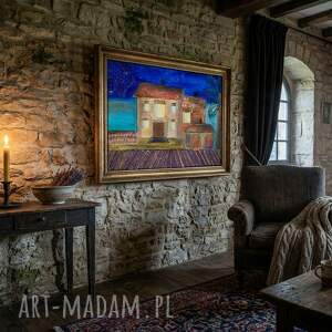 Casa española 10”, obraz, malarstwo, semeniuk, sztuka, sekoracja