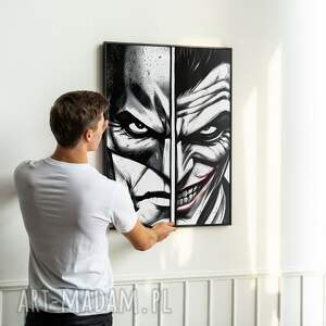 plakat batman joker marvel superbohater - format 40x50 cm