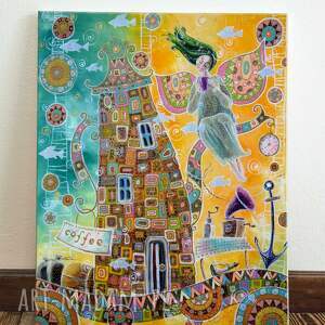 zamówienie pani marzeny, anioł, morze ryby, kawa, sny