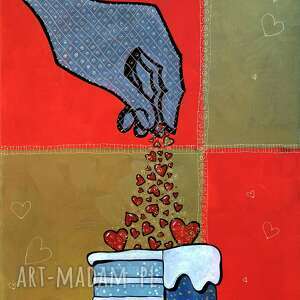 Bo w życiu to wszystko lepiej smakuje jak jest przyprawione 35x50 cm