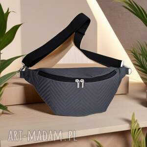 pracownia 25 nerka torebka damska xxl z pikowanej jodełki ns03xxl