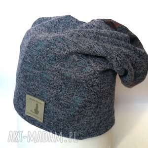 czapka wiosenna dzianina sport rower