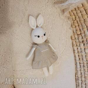 handmade lalki króliczek w sukience - wzór 3