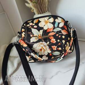 Ada, damska, box, torebka - kwiaty