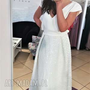 suknia ślubna model z salonu - wyprzedaż kolekcji rozmiar 38