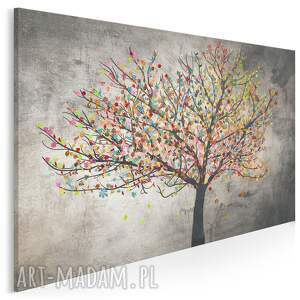 Obraz na płótnie - 70x50 cm (30601) drzewo, liście