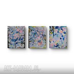 oryginalny prezent, ewamosciszko tryptyk lesny buki, obraz krajobraz