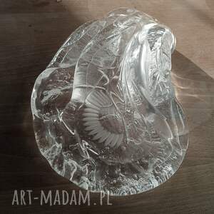 Kryształowy przycisk do papieru / podpórka do książek - obiekt