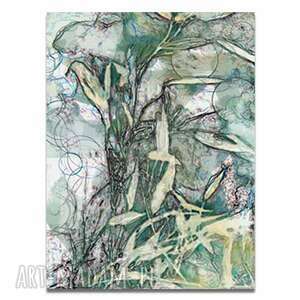 Obraz na płótnie Puls życia 60x90, liście, z liśćmi, fajne