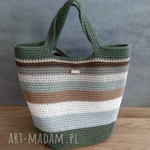 handmade torebki duża torba z krótkimi rączkami