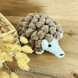 jeż, na szydełku, przytulanka, jeżyk, maskotka