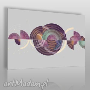 obraz na płótnie - kształty koła - VAKU DSGN dom obrazy