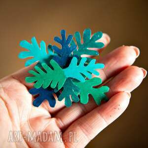 Prezent Pin kształty morskie opowieści, przypinka, w morskich kolorach