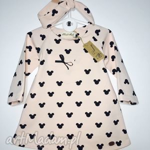 sukieneczka myszki z opaską - noeli ubranka