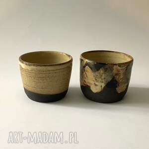handmade ceramika komplet czarek dla dwojga